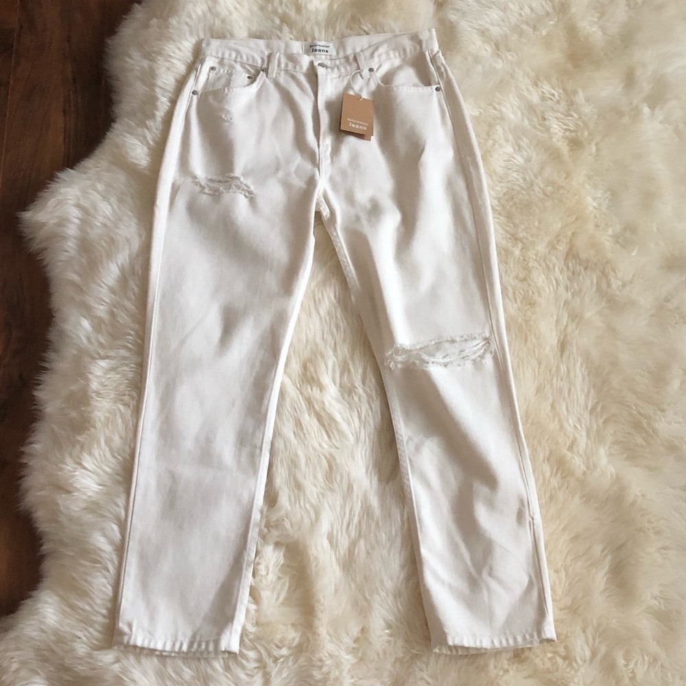 Reformation Julia High Waist Cigarette Jeans 31